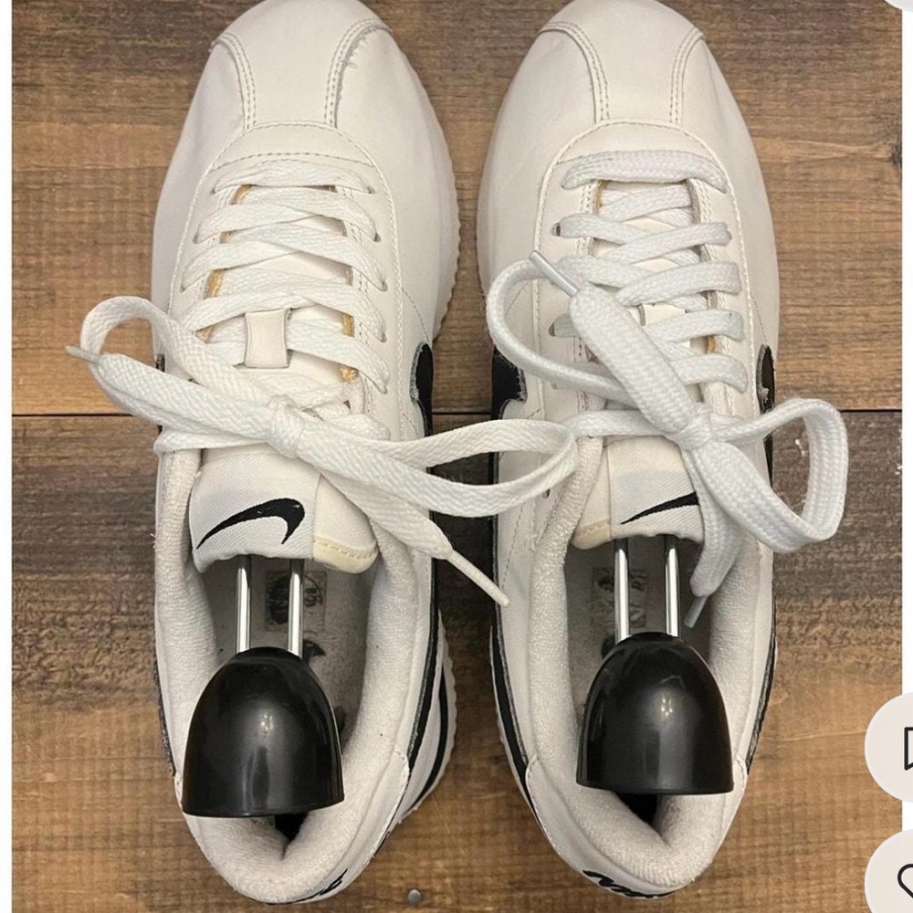 White and Black Sneakers